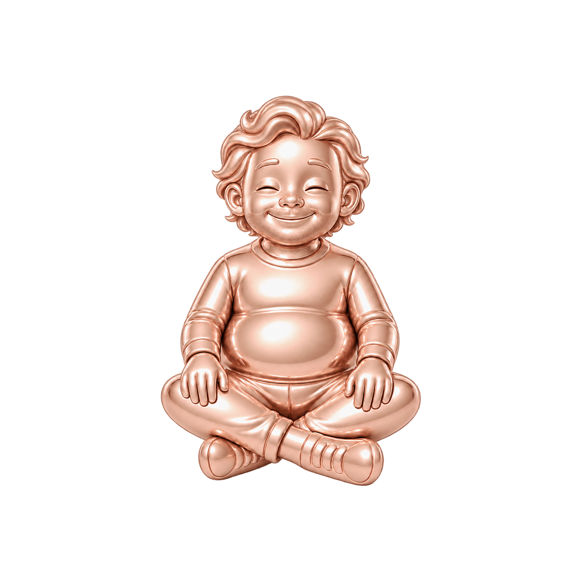 Curvy / Surfer Waves & Heavy Stubble / Rose Gold — Man Charm | man-charm-2026-09-23
