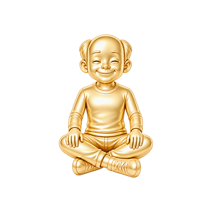 Regular Fit / Balding Side Hair / Gold — Man Charm | man-charm-2026-09-23