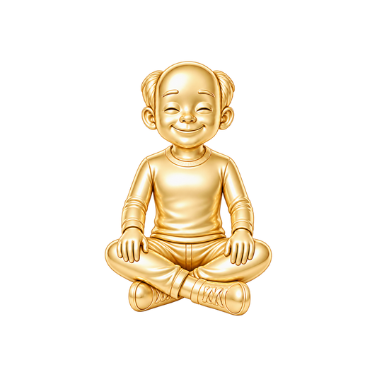 Regular Fit / Balding Side Hair / Gold — Man Charm | man-charm-2026-09-23