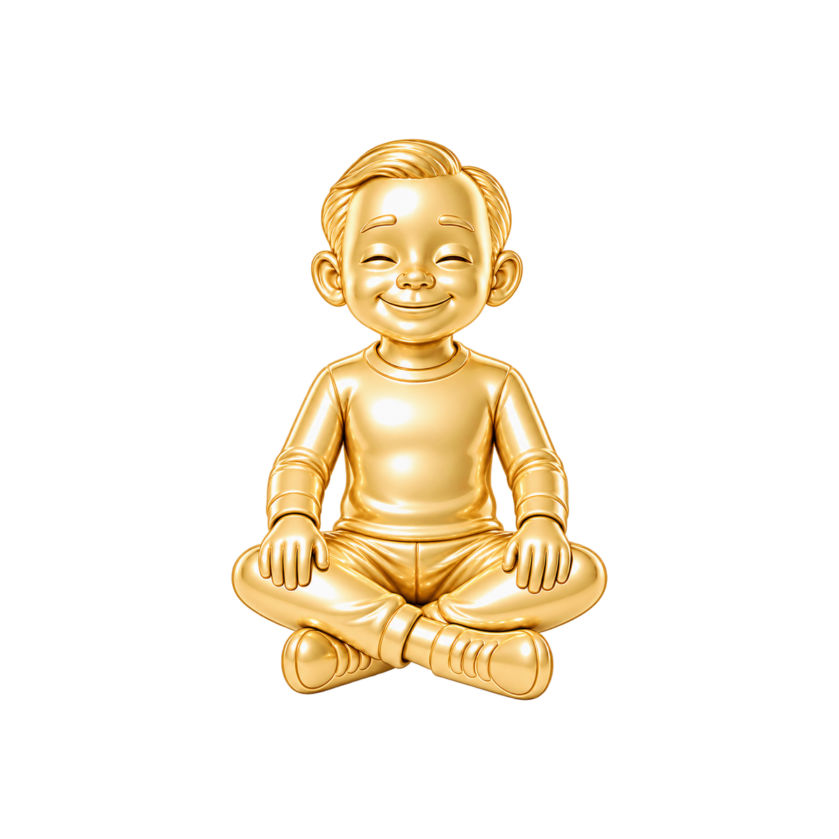 Regular Fit / Mature Receding Side Part / Gold — Man Charm | man-charm-2026-09-23