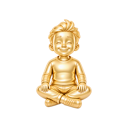 Regular Fit / Messy Spiky Hair / Gold — Man Charm | man-charm-2026-09-23
