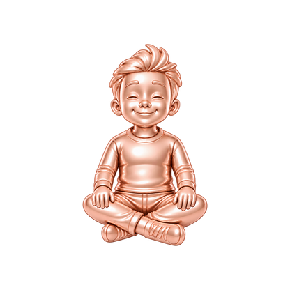 Regular Fit / Messy Spiky Hair / Rose Gold — Man Charm | man-charm-2026-09-23