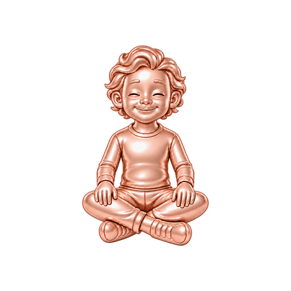 Regular Fit / Surfer Waves & Heavy Stubble / Rose Gold — Man Charm | man-charm-2026-09-23