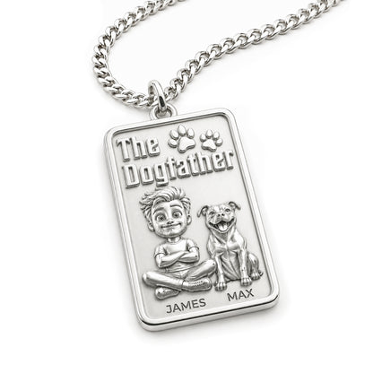 Soulyshine The Dogfather - Personalized Companion Handcrafted Necklace