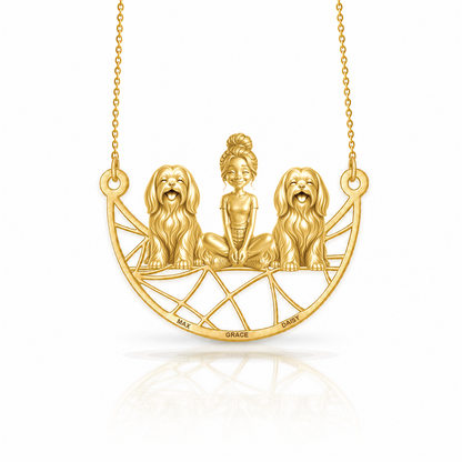 Maltese long coat - 18K Gold Vermeil - 1st