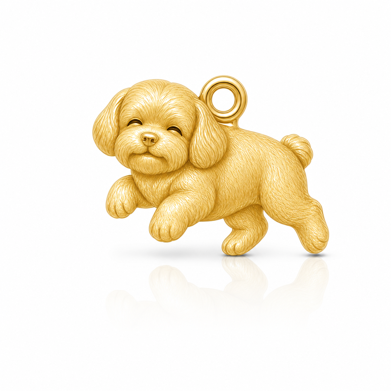 Soulyshine Maltese puppy cut Personalized Pet Companion Charm Only