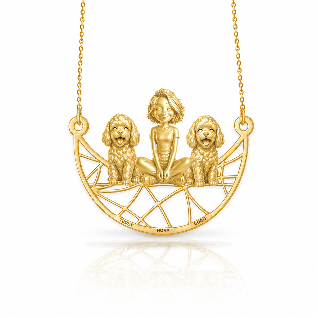 Maltipoo - 18K Gold Vermeil - 1st