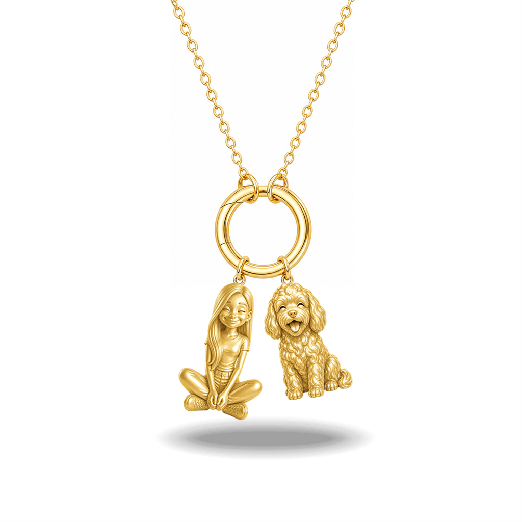 Maltipoo - 18K Gold Vermeil - 1st