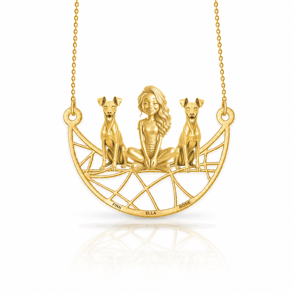 Manchester Terrier - 18K Gold Vermeil - 1st