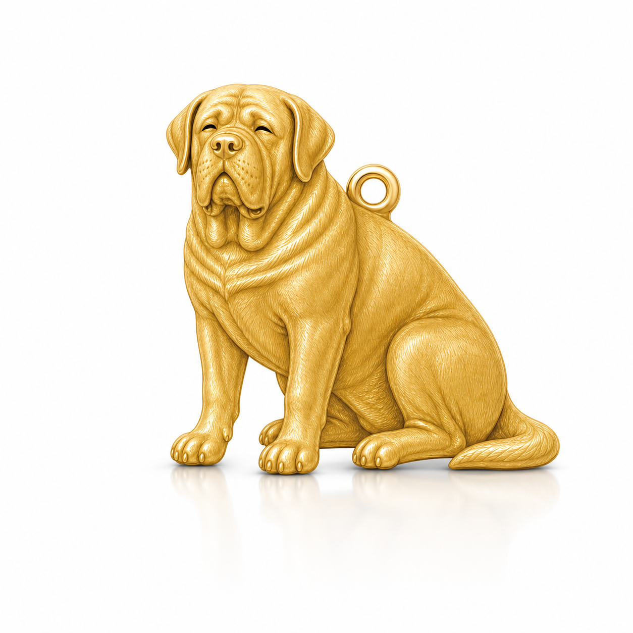 Soulyshine Mastiff Personalized Pet Companion Charm Only