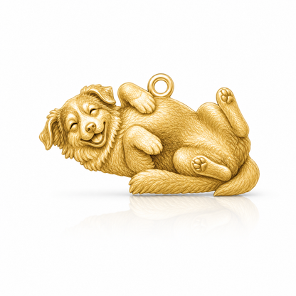Soulyshine Mini Aussie Personalized Pet Companion Charm Only