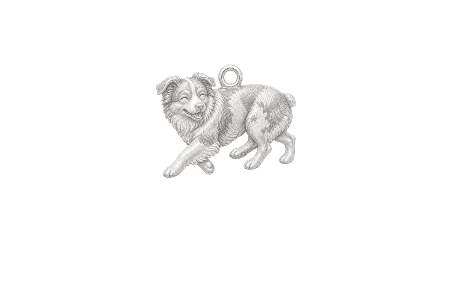 Soulyshine Miniature American Shepherd Little Love Charm Only - Image 1