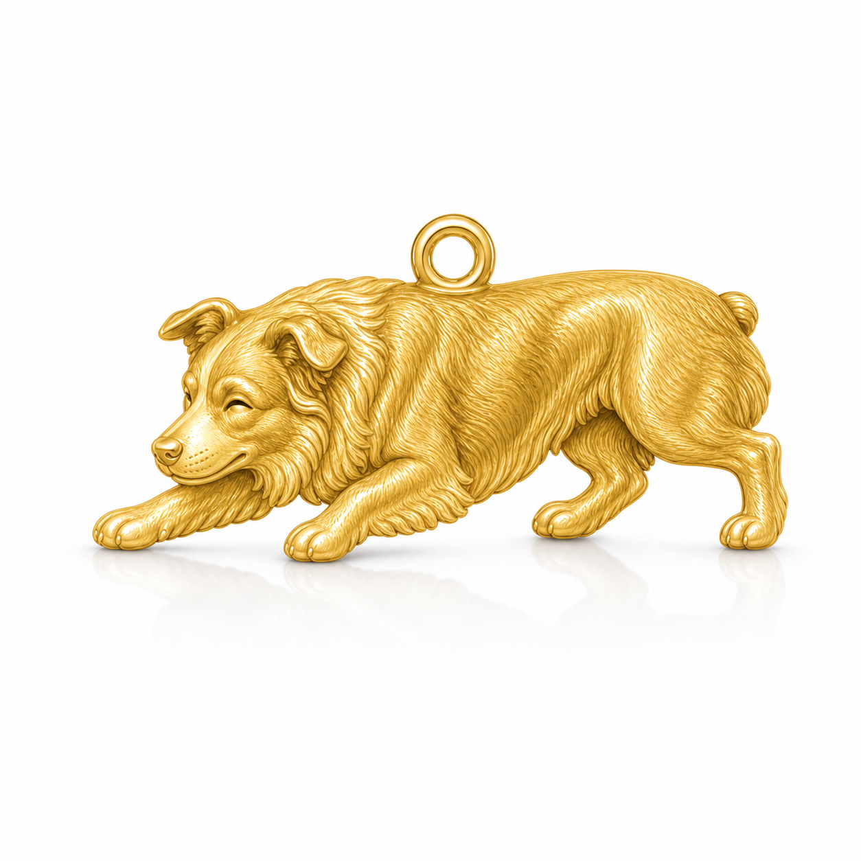 Soulyshine Miniature American Shepherd Personalized Pet Companion Charm Only
