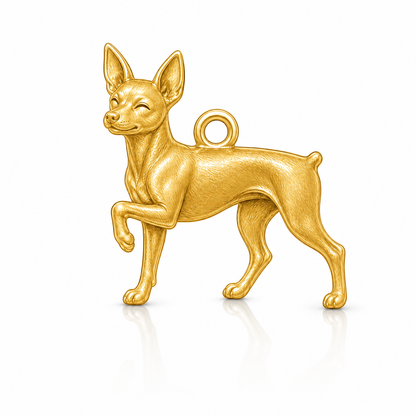 Soulyshine Miniature Pinscher Personalized Pet Companion Charm Only