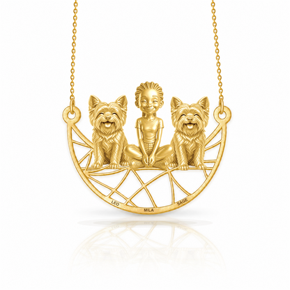 Morkie - 18K Gold Vermeil - 1st