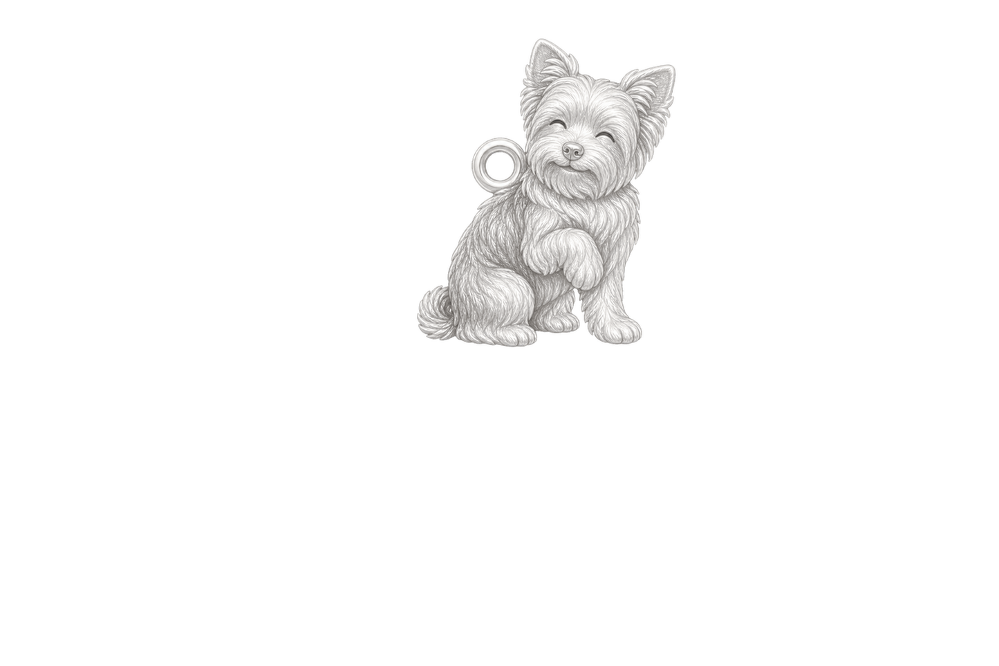 Soulyshine Morkie Little Love Charm Only - Image 1