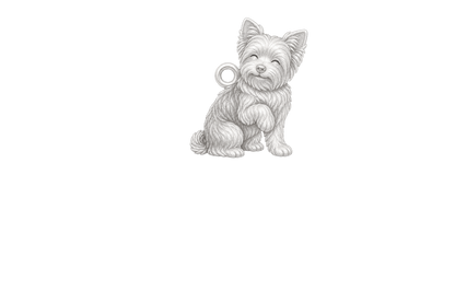 Soulyshine Morkie Little Love Charm Only - Image 1