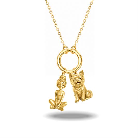 Morkie - 18K Gold Vermeil - 1st