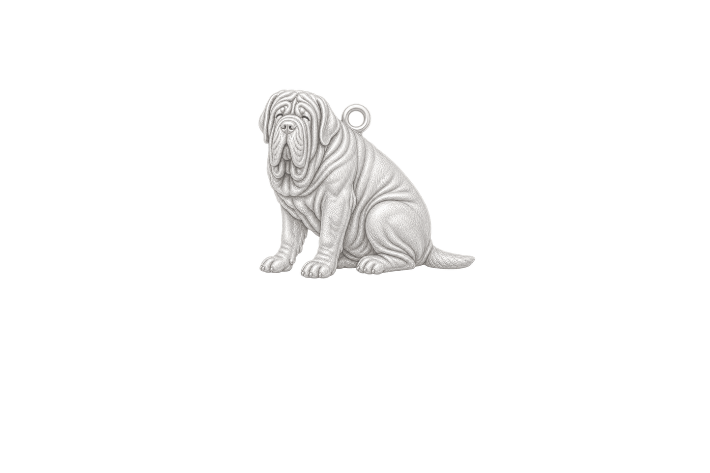 Soulyshine Neapolitan Mastiff Little Love Charm Only - Image 1