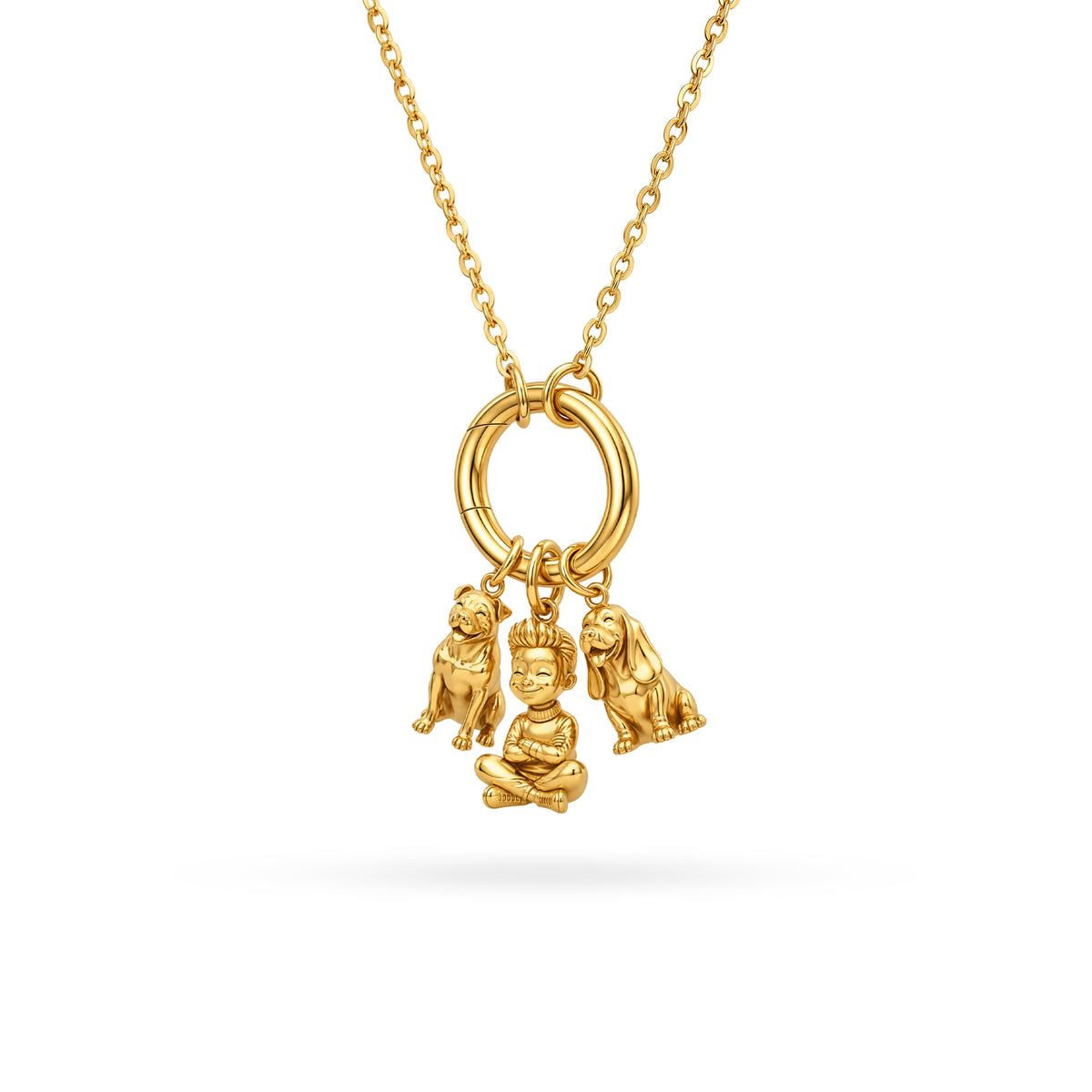 Purest Bond - The Petite Companion Charm Necklace