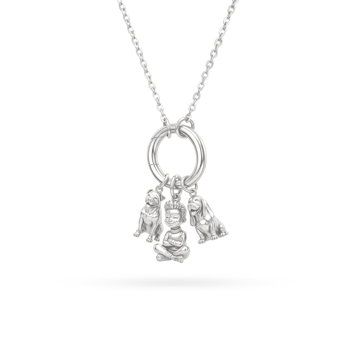 Purest Bond - The Petite Companion Charm Necklace