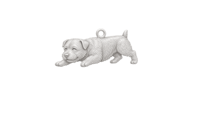 Soulyshine Norfolk Terrier Little Love Charm Only - Image 1