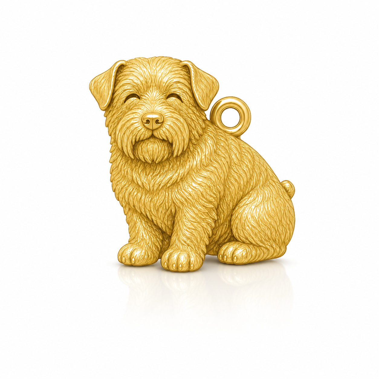 Soulyshine Norfolk Terrier Personalized Pet Companion Charm Only