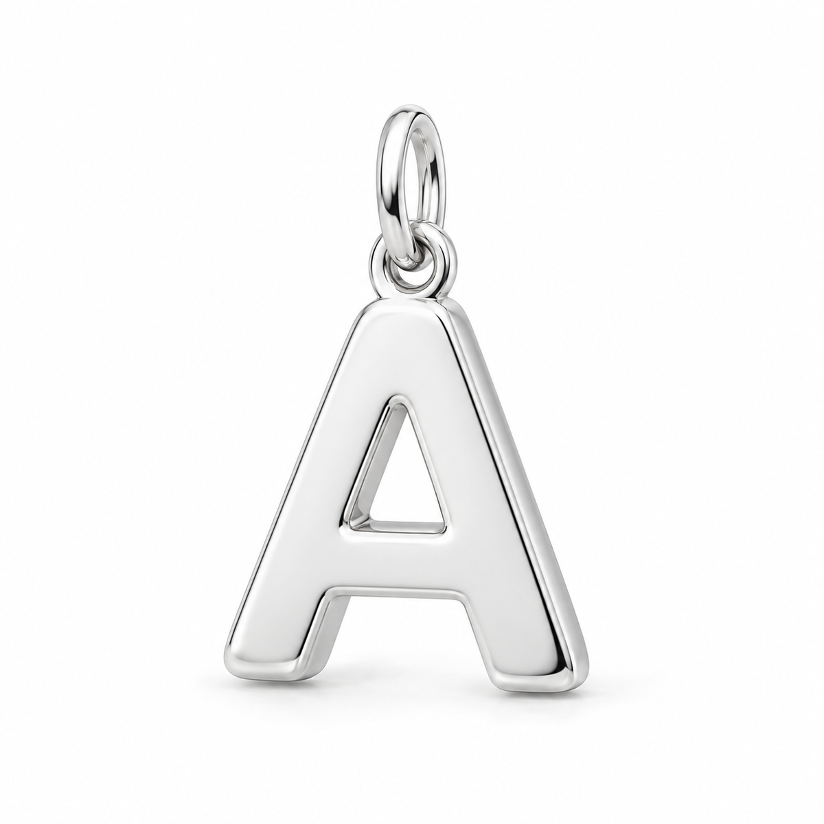 Bold Initial Monogram Charm Bracelet – Personalized Mom Gift