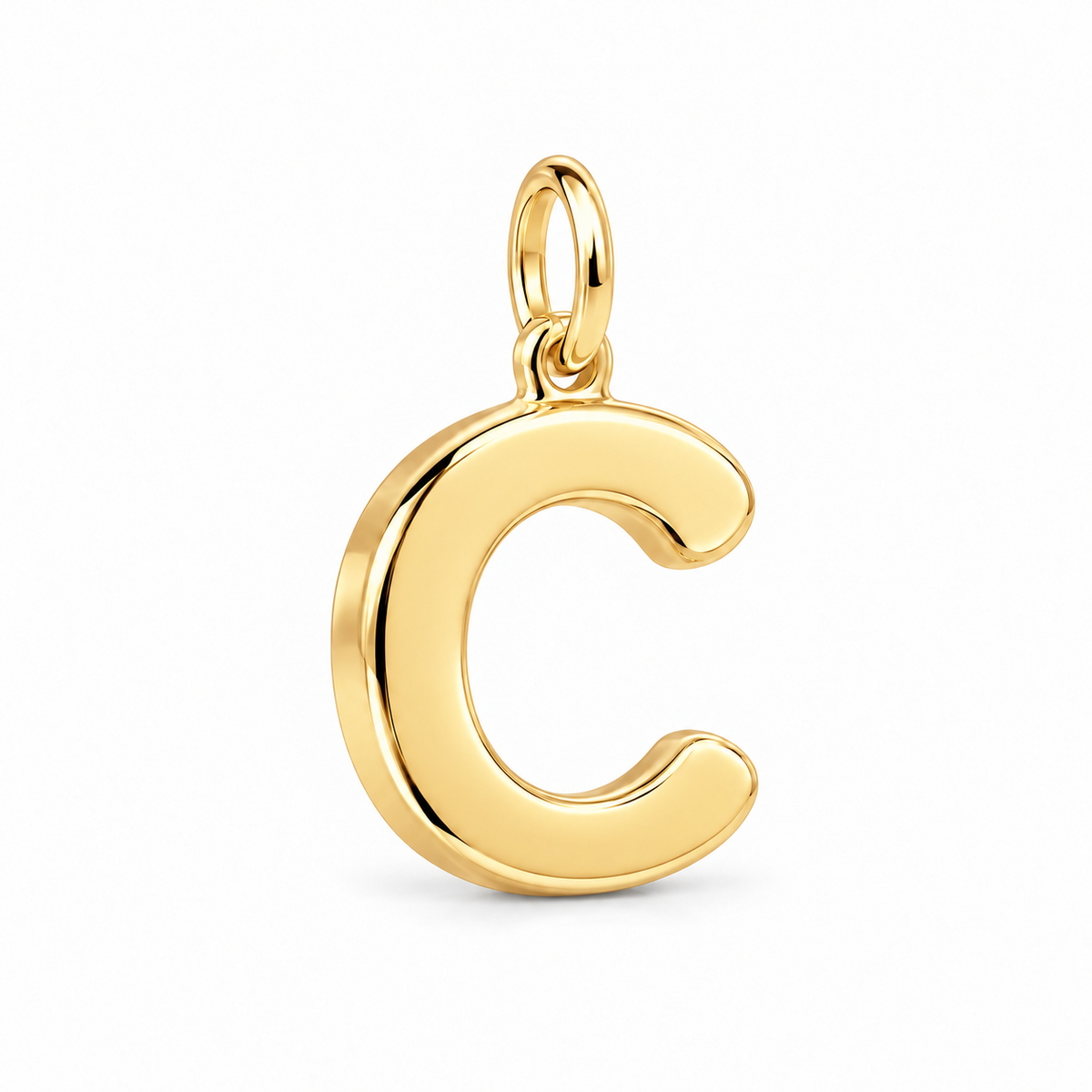 Bold Initial Monogram Charm Bracelet – Personalized Mom Gift