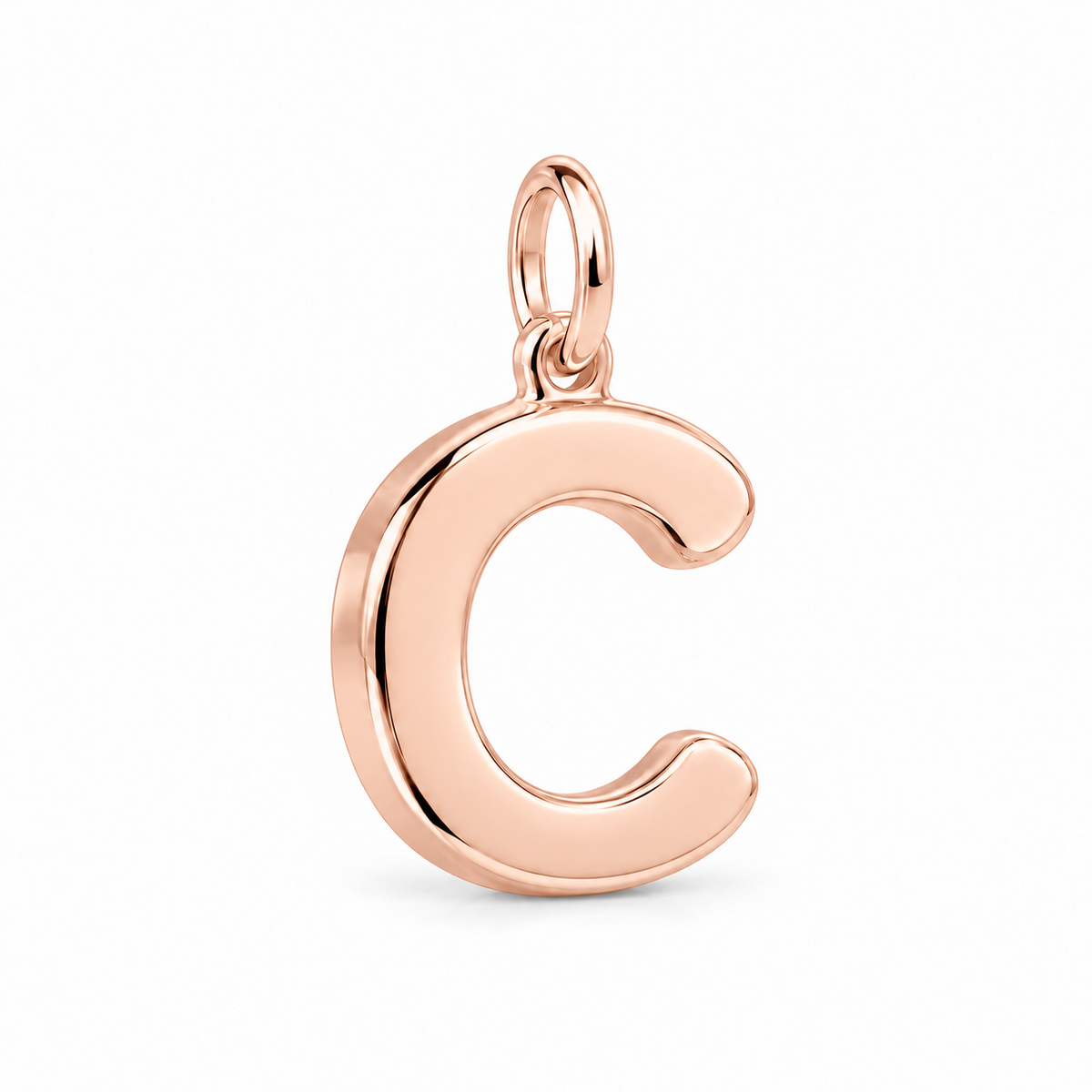 Bold Initial Monogram Charm Bracelet – Personalized Mom Gift