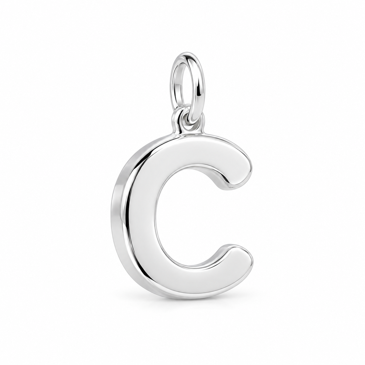 Bold Initial Monogram Charm Bracelet – Personalized Mom Gift