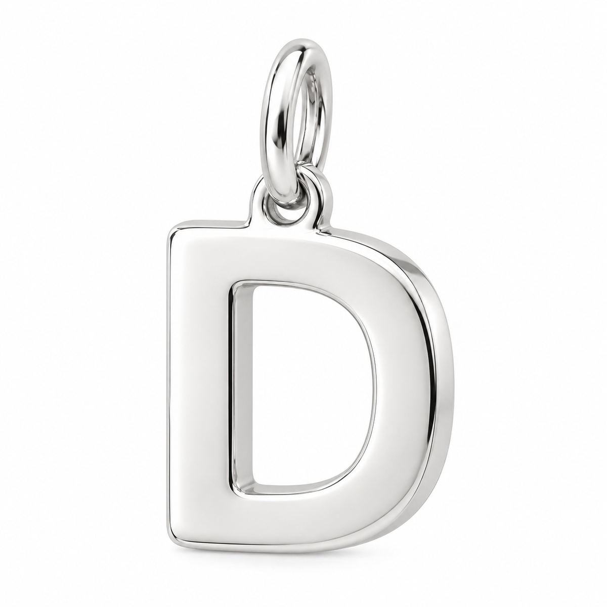 Bold Initial Monogram Charm Bracelet – Personalized Mom Gift