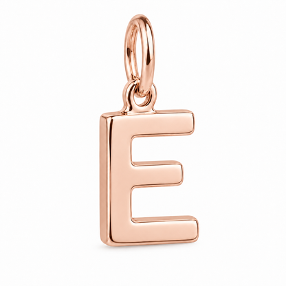 Bold Initial Monogram Charm Bracelet – Personalized Mom Gift