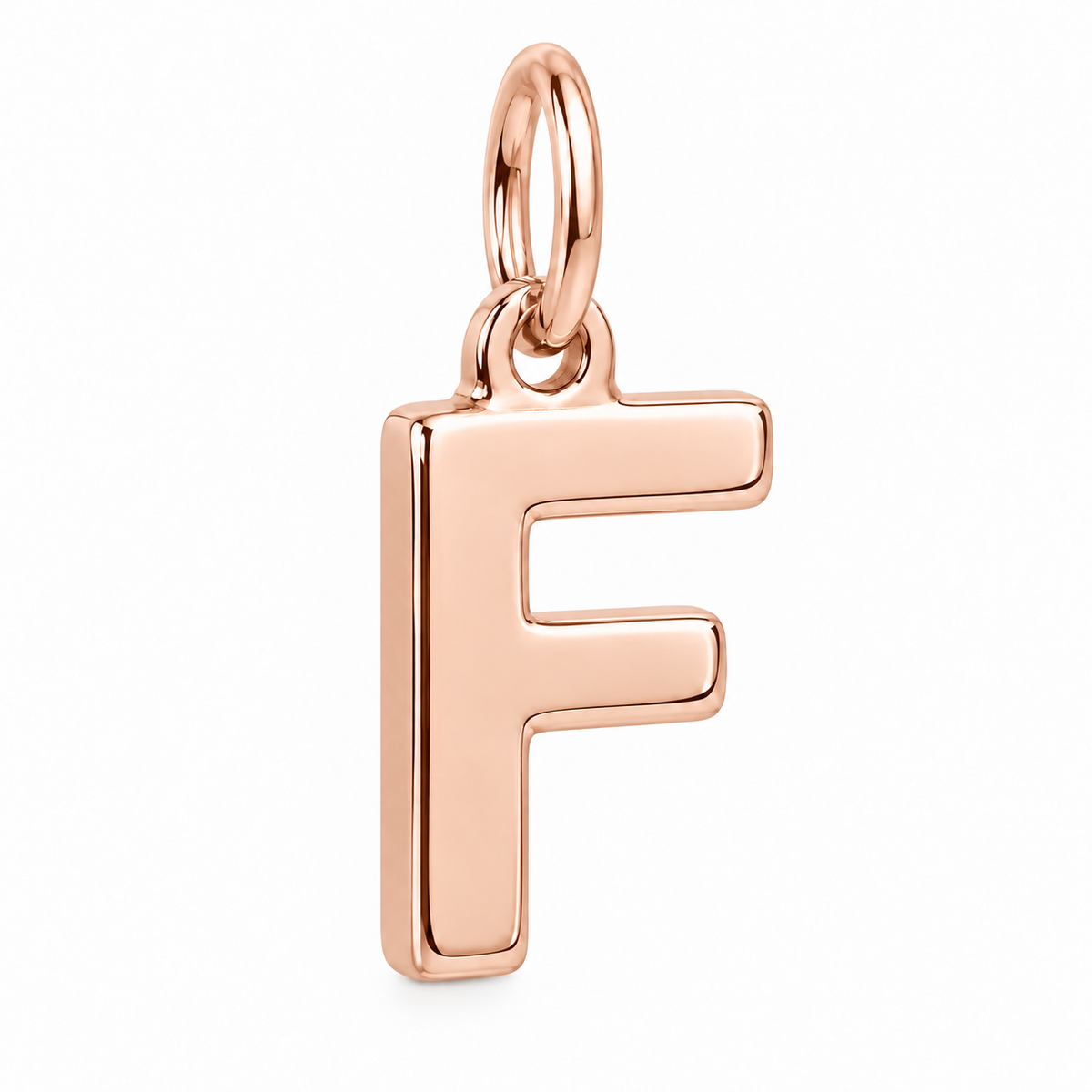 Bold Initial Monogram Charm Bracelet – Personalized Mom Gift