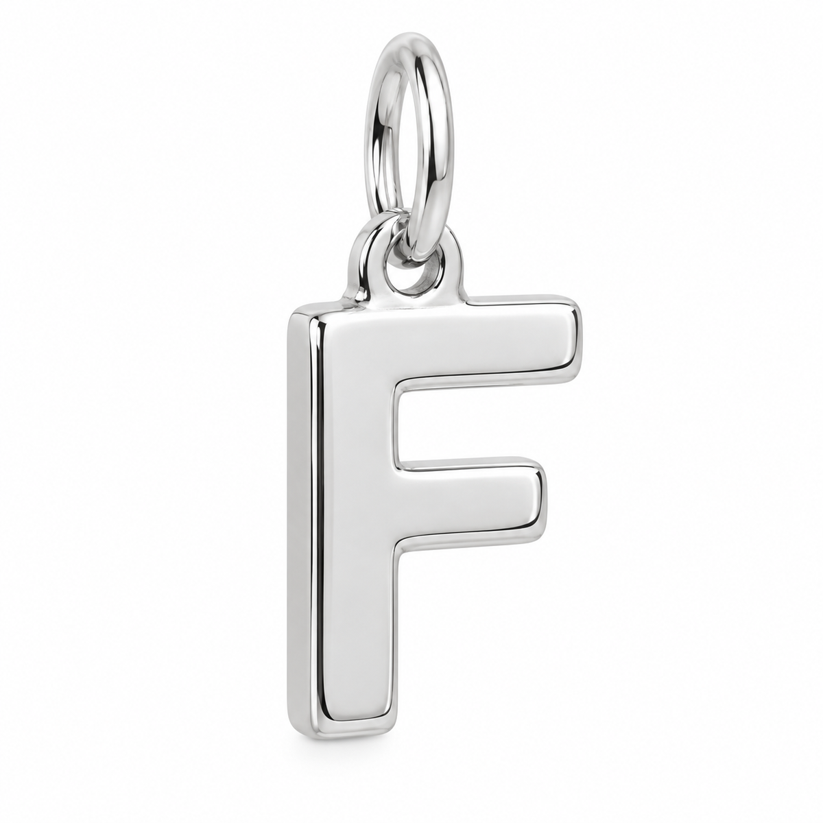 Bold Initial Monogram Charm Bracelet – Personalized Mom Gift
