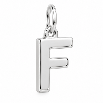Bold Initial Monogram Charm Bracelet – Personalized Mom Gift