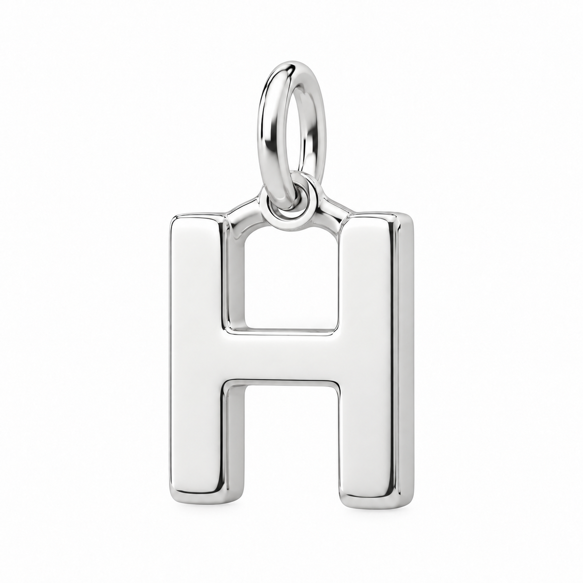 Bold Initial Monogram Charm Bracelet – Personalized Mom Gift