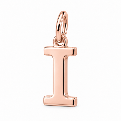 Bold Initial Monogram Charm Bracelet – Personalized Mom Gift