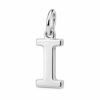 Bold Initial Monogram Charm Bracelet – Personalized Mom Gift