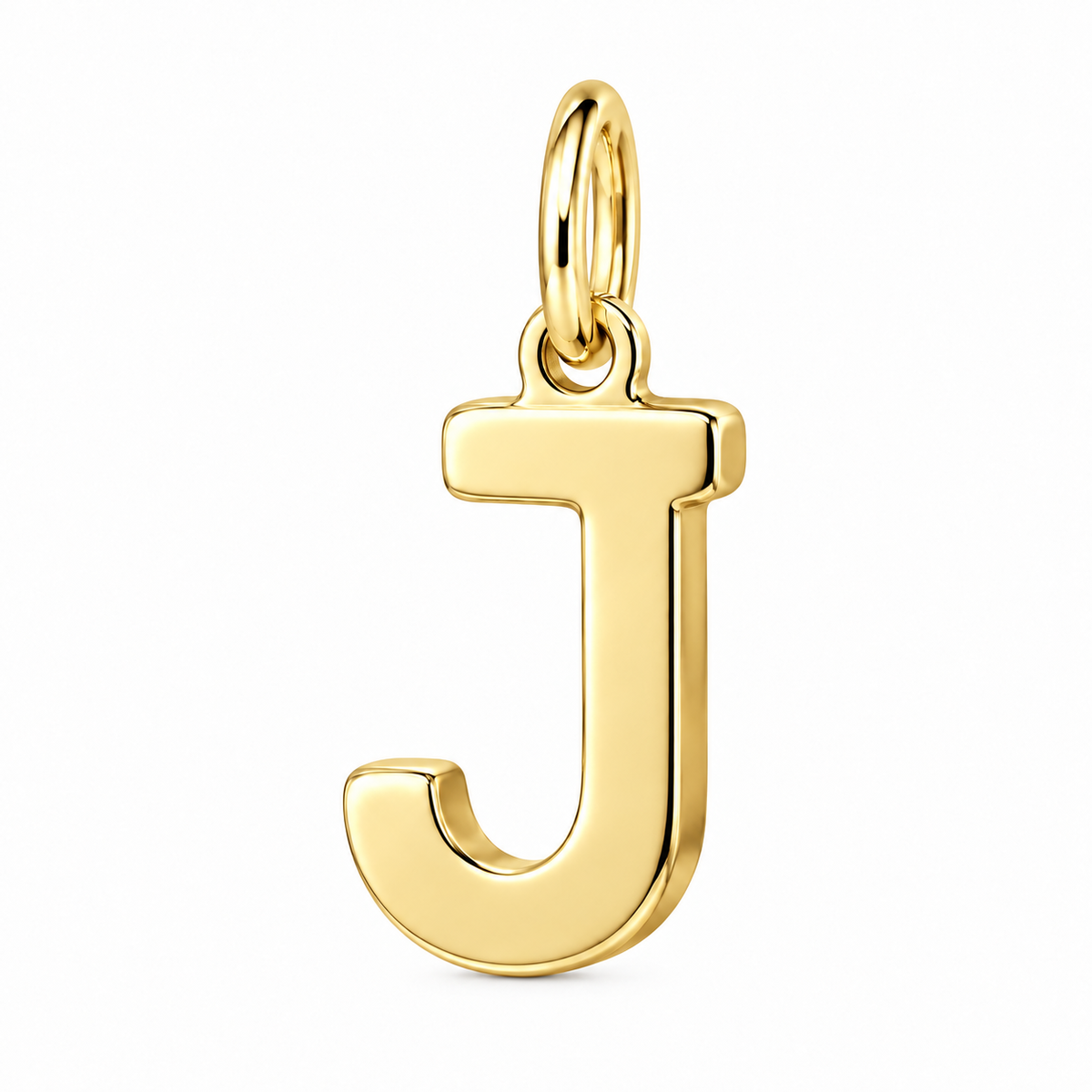 Bold Initial Monogram Charm Bracelet – Personalized Mom Gift
