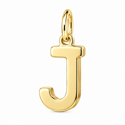 Bold Initial Monogram Charm Bracelet – Personalized Mom Gift