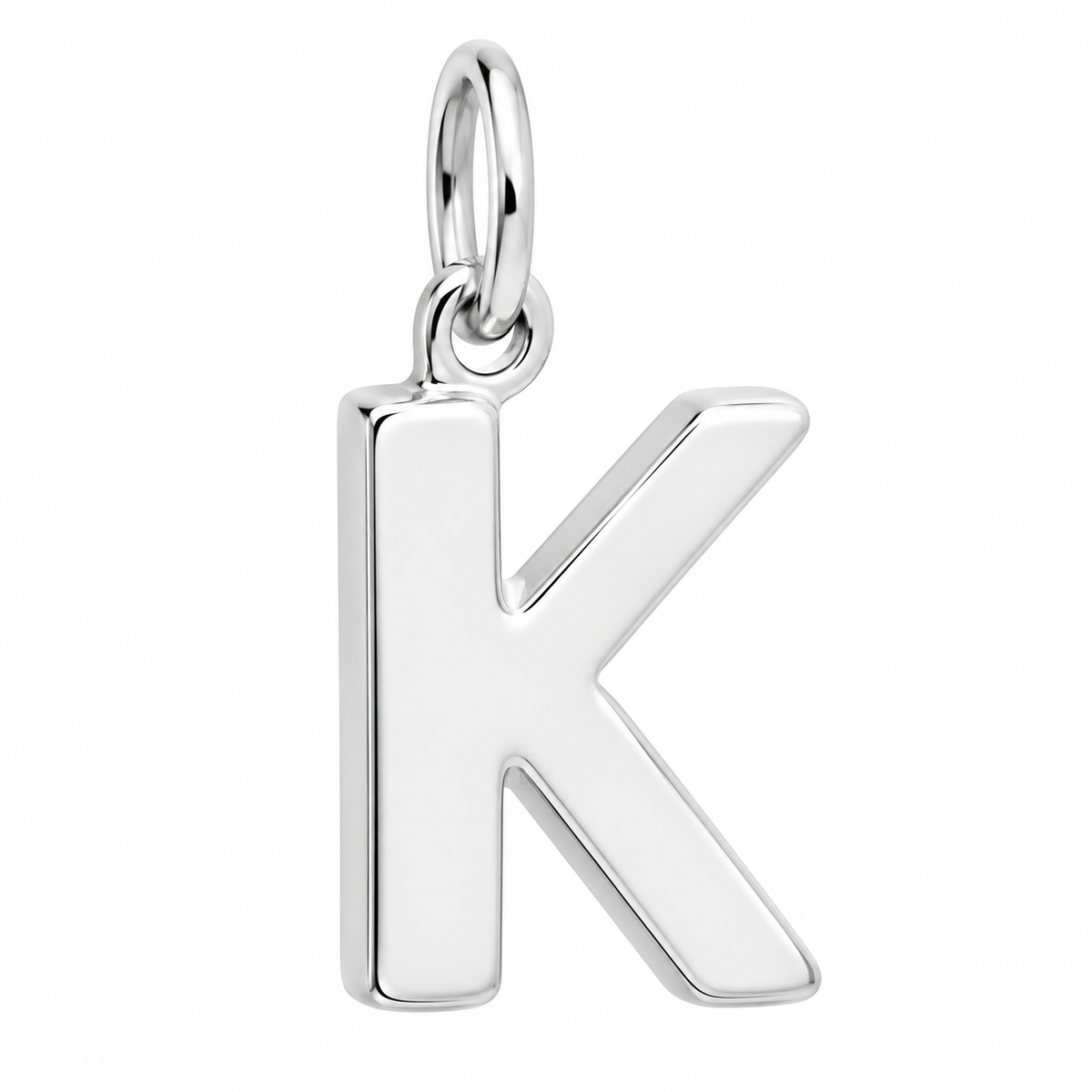 Bold Initial Monogram Charm Bracelet – Personalized Mom Gift