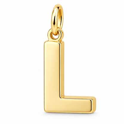 Bold Initial Monogram Charm Bracelet – Personalized Mom Gift