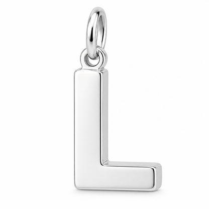 Bold Initial Monogram Charm Bracelet – Personalized Mom Gift