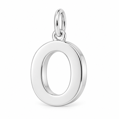 Bold Initial Monogram Charm Bracelet – Personalized Mom Gift