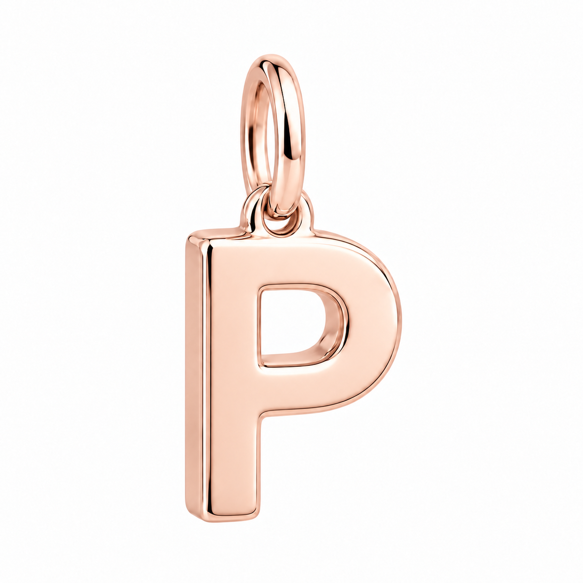 Bold Initial Monogram Charm Bracelet – Personalized Mom Gift