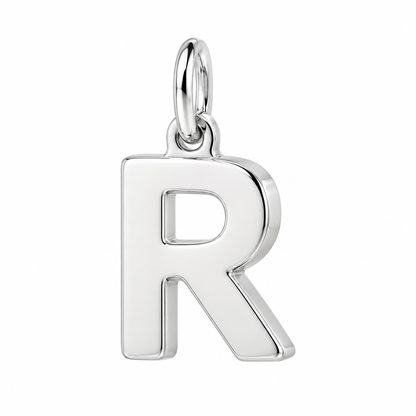 Bold Initial Monogram Charm Bracelet – Personalized Mom Gift