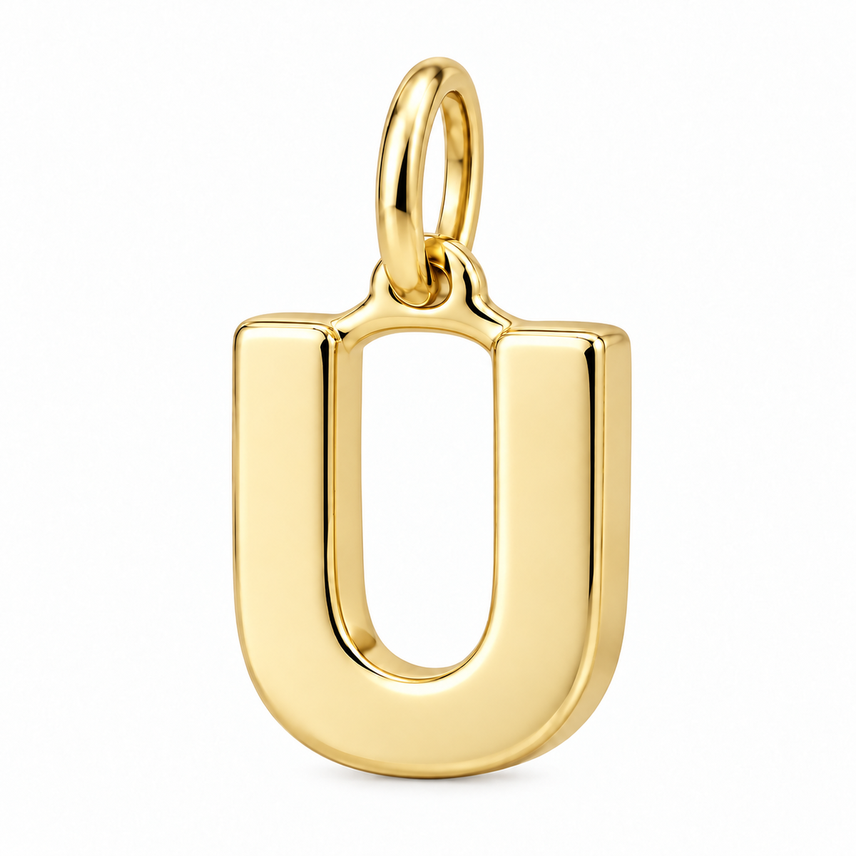 Bold Initial Monogram Charm Bracelet – Personalized Mom Gift