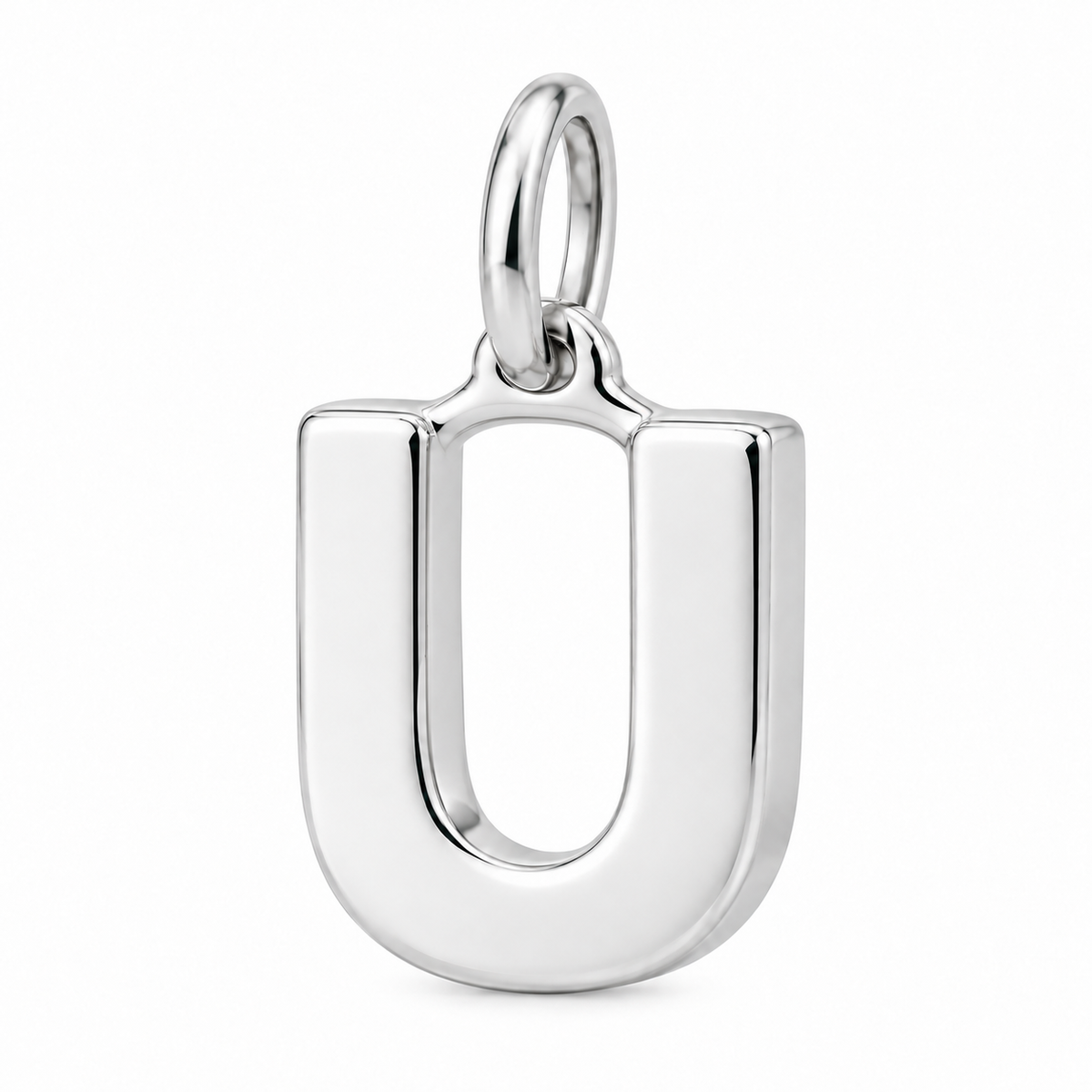 Bold Initial Monogram Charm Bracelet – Personalized Mom Gift