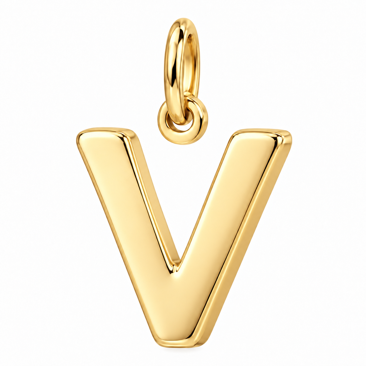 Bold Initial Monogram Charm Bracelet – Personalized Mom Gift